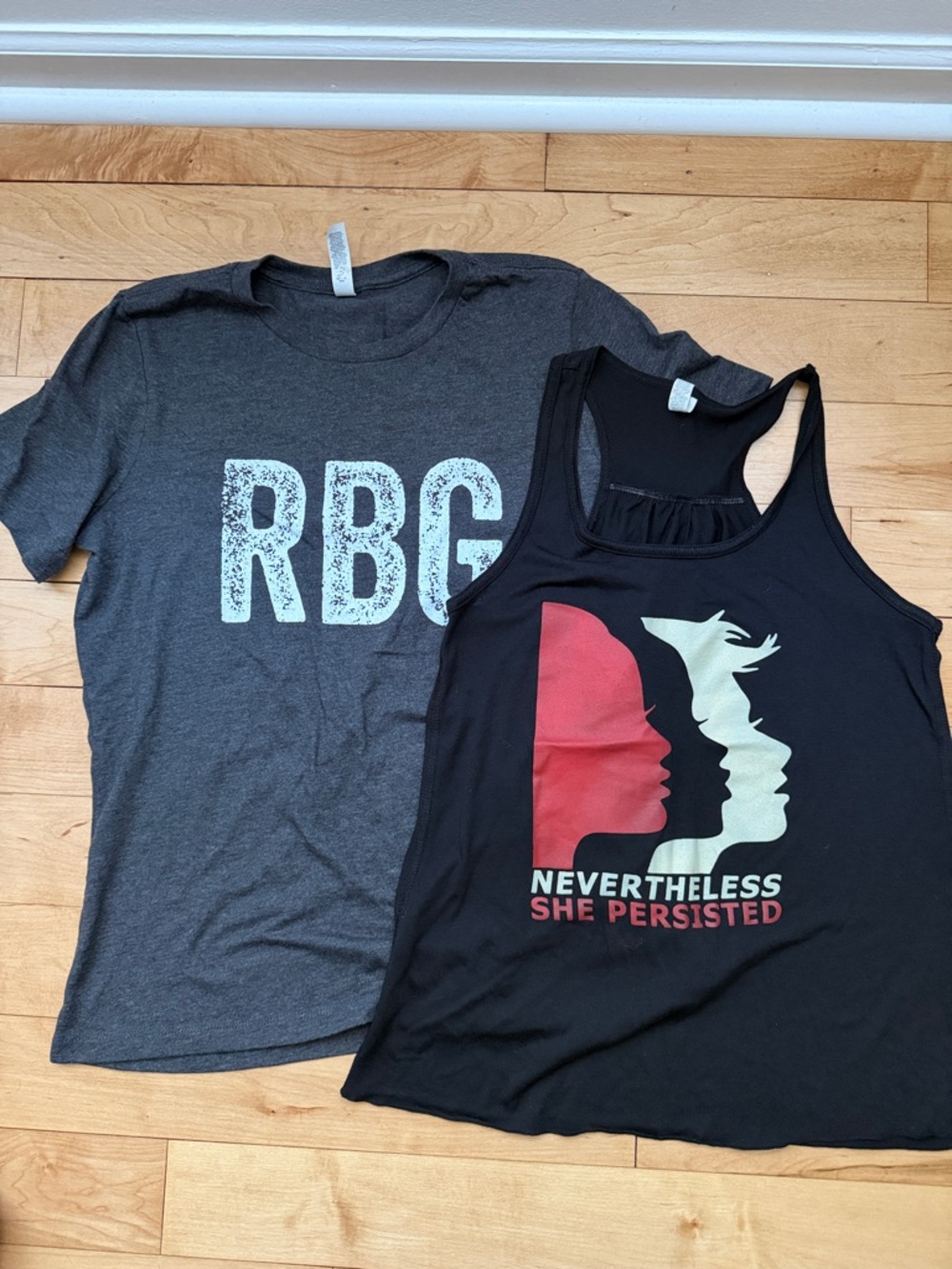 Ruth Bader Ginsberg (RBG) Shirt Set (Tank and Tshirt)